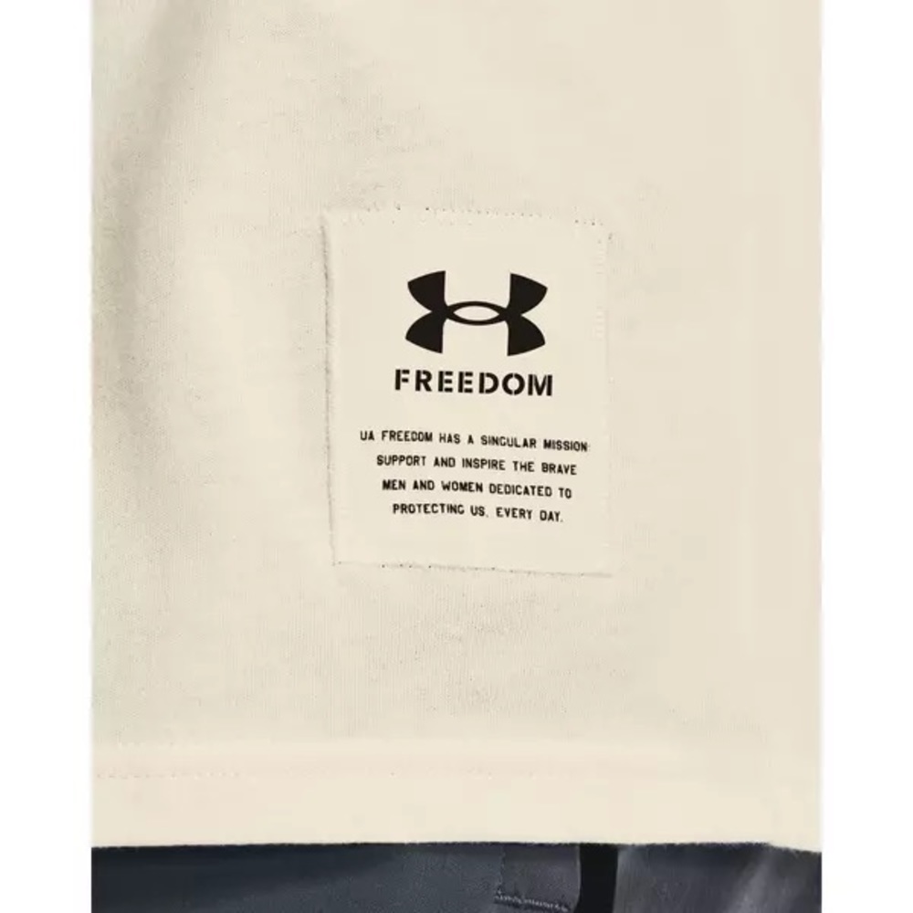 Under Armour Freedom Vintage USA Logo Short-Sleeve T-Shirt for Men MEDIUM - Picture 4 of 7
